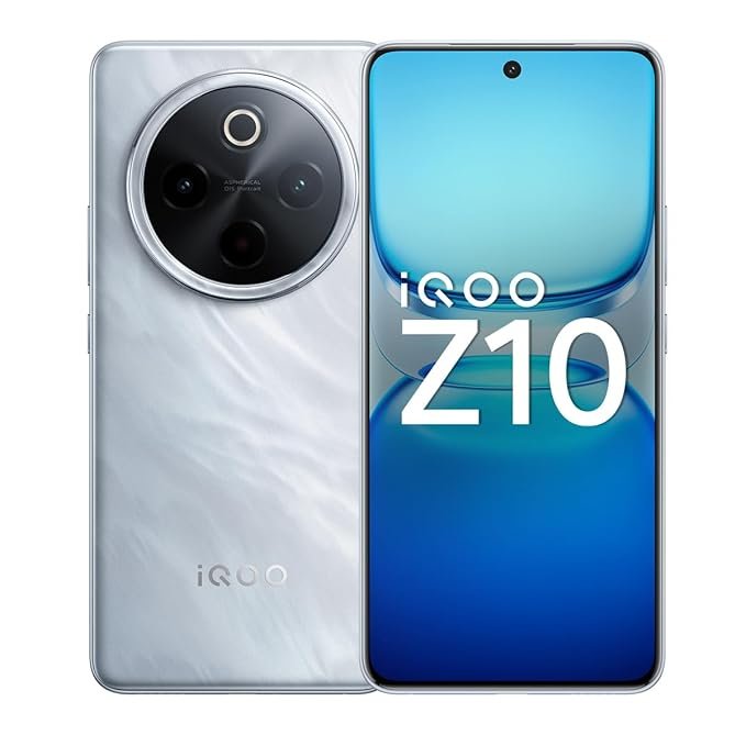 iQOO Z10 5G Glacier Silver, 8GB RAM, 128GB full review
