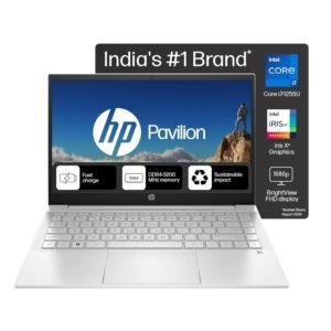 HP Pavilion 14, 12th Gen Intel Core i7-1255U, 16GB DDR4, 1TB SSD full details India