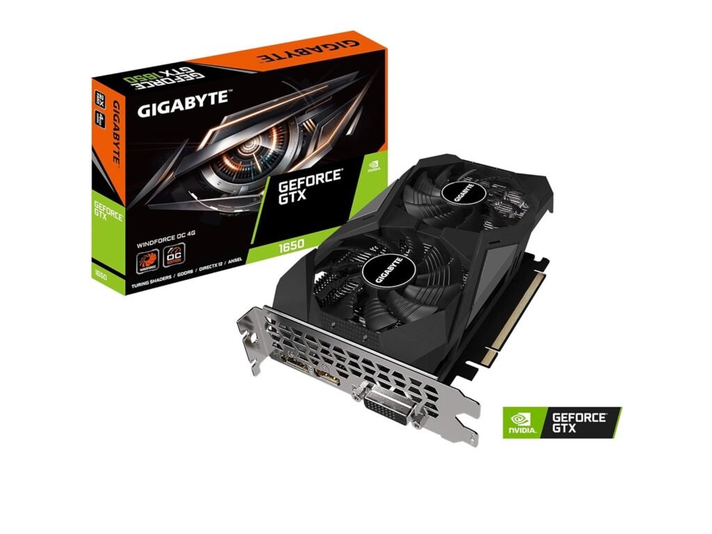 GIGABYTE Nvidia GeForce GTX 1650 4GD Graphics Card with Integrated 4GB GDDR6 Memory at Best Price in India Full Review by indiview.in