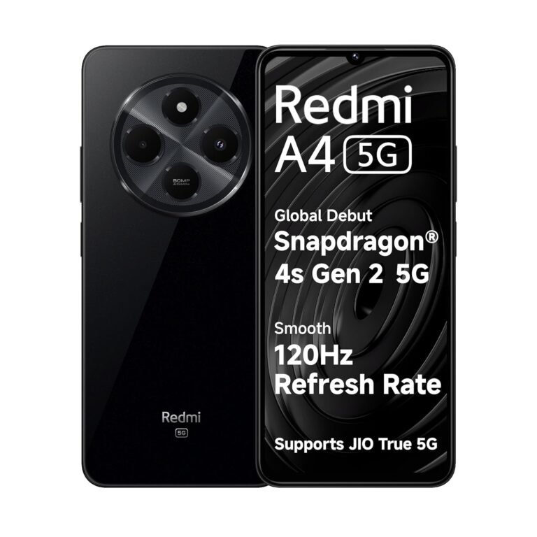 Redmi A4 5G Octa-core (2x2.0 GHz Cortex-A78 & 6x1.8 GHz Cortex-A55)